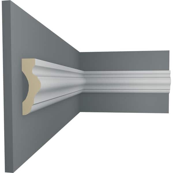 Enduathane Pompeii Panel Moulding, 2 1/2-Inch H X 3/4-Inch P
