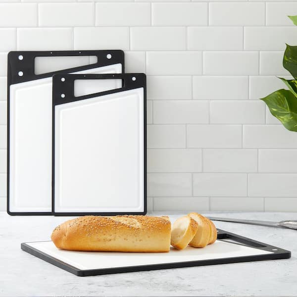 1pc Black Color Chopping Board Cutting Boards Kitchen Plastic