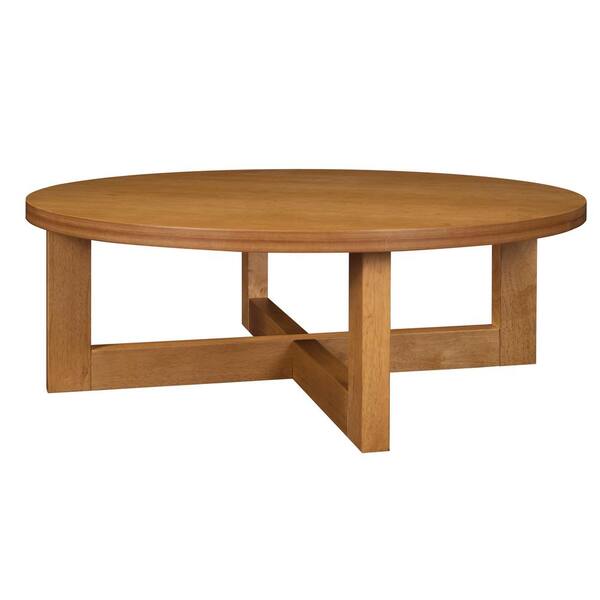 medium oak side table