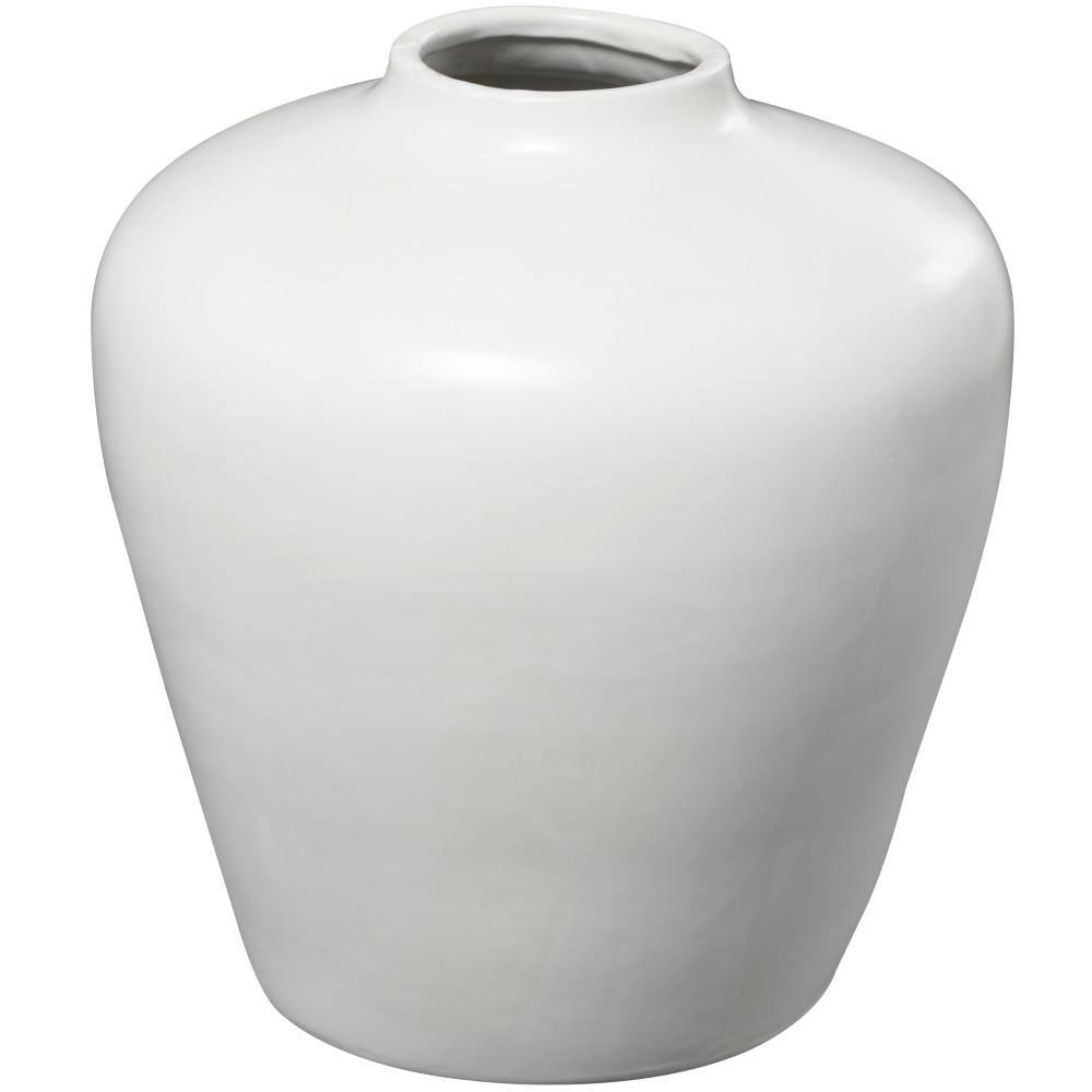 White Ceramic Novelty Table Vase