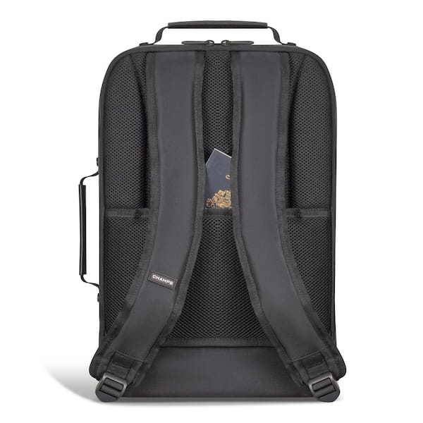 Champs Onyx Travel Backpack Black