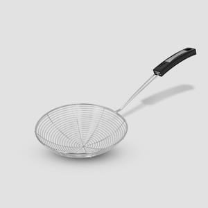 4.75 in. Stainless Strainer W/Stay Cool Plastic Grip Handle