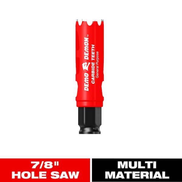 7/8 in. Carbide Hole Saw