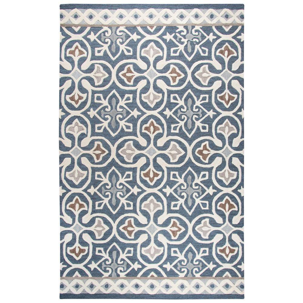 Artistic Weavers Cleveland Hand Tufted Geometric Wool Rug - Bed