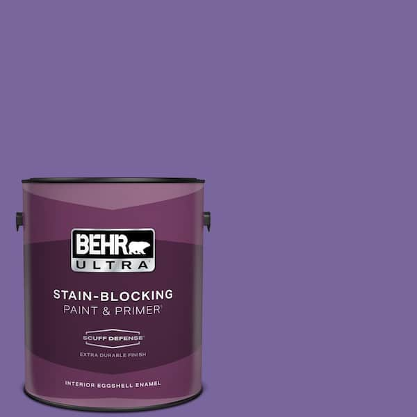 BEHR ULTRA 1 gal. #PPU16-03 Purple Paradise Extra Durable Eggshell Enamel Interior Paint & Primer