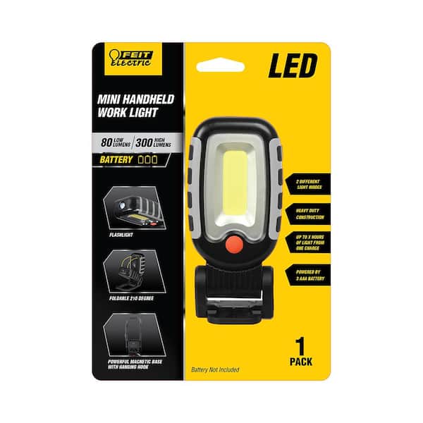 Feit Electric 300-Lumens Compact Handheld Battery Powered LED Work Light (12-Pack)