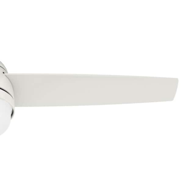 Hunter - Midtown 48 in. LED Indoor Ceiling Fan with Light and Remote Control