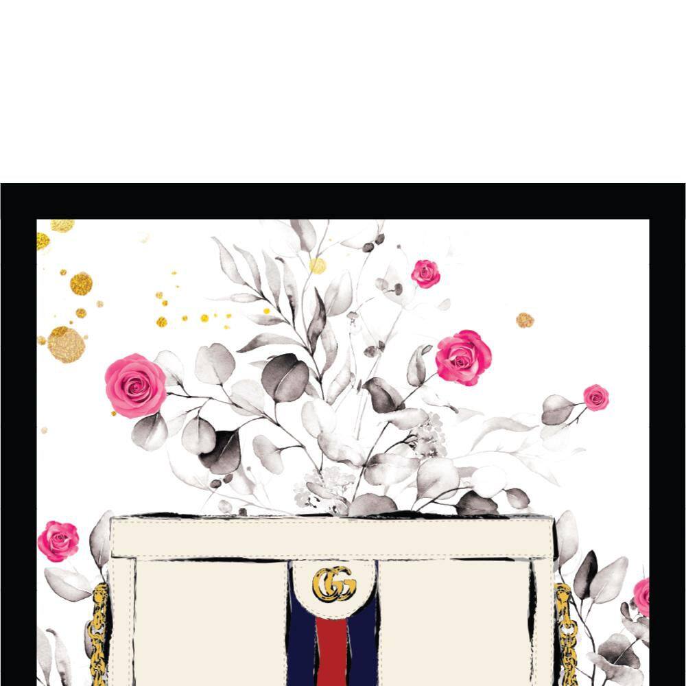 Fashion Designer Glam Purse Bag Print for Kids
