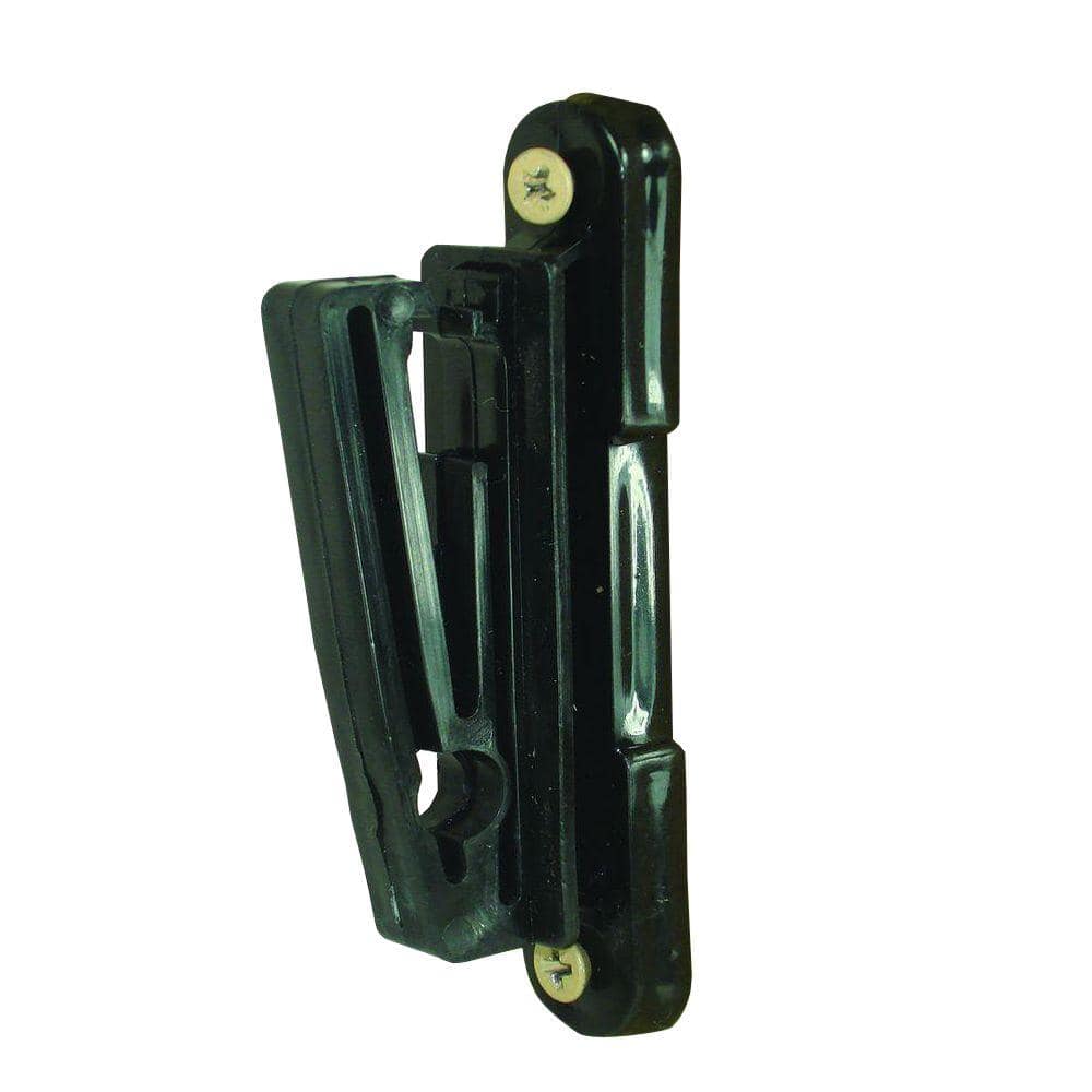 2 in. Wood Post Nail-On Polytape Insulator - Black