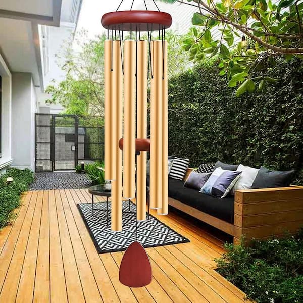 ITOPFOX 36 in. Aluminum Wind Chimes Outside, Soothing ITOPFOX 36 in. Aluminum Wind Chimes Outside, Soothing