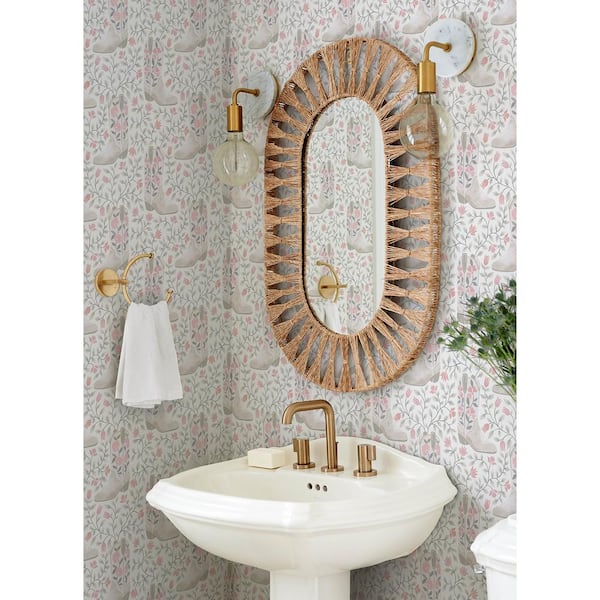 Cowgirl Like Me Pink Peel and Stick Wallpaper