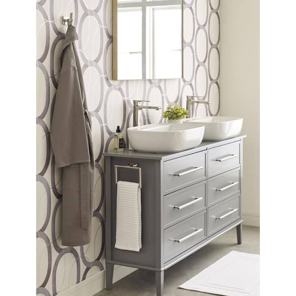 Esquire Single Robe Hook in Polished Nickel/Stainless Steel