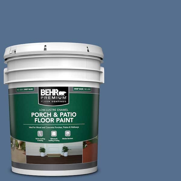 BEHR PREMIUM 5 gal. #PPF-47 Porch Song Low-Lustre Enamel Interior/Exterior Porch and Patio Floor Paint