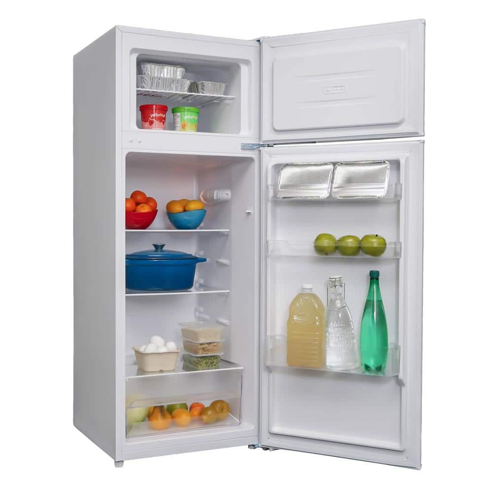Danby 7.4 Cu. Ft. White Energy Star Top Mount Refrigerator