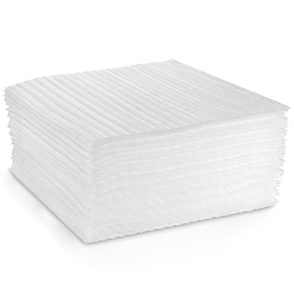 Unbranded 12-Inch Foam Wrap Cushion Sheets 50-Pack for Fragile Item Protection in Moving Boxes White 8x12 Inches