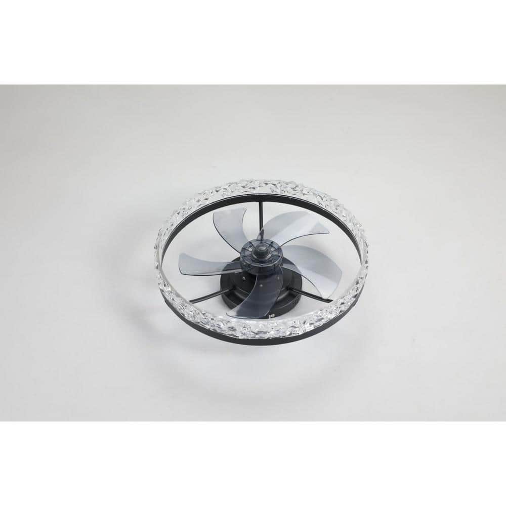 20 in. Integrated LED Indoor Black Smart Ceiling Fan with Remote and Timer price history on PriceWatchPro