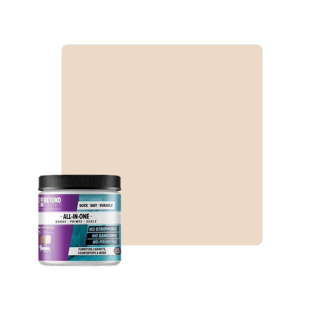 BEYOND PAINT 1 pt. Off White MultiSurface AllInOne Furniture