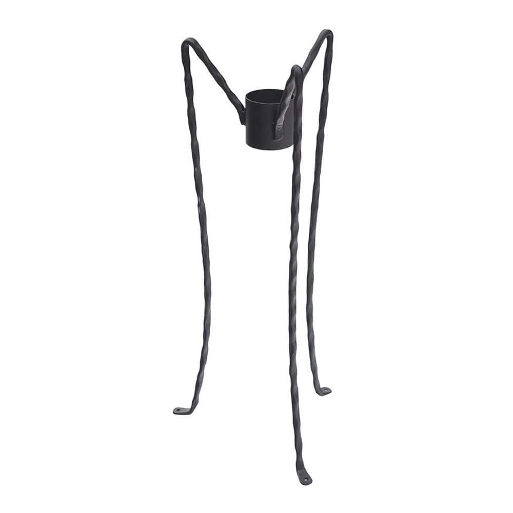 Gazing Globe Ball Stand, Footed, 24 in. Tall, Black Powder Coat Finish price history on PriceWatchPro