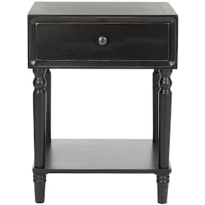 Siobahn Black Storage End Table