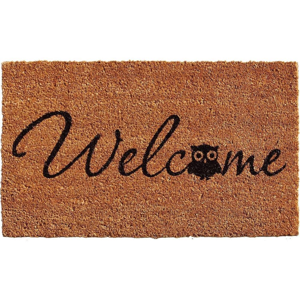 Multi-Colored 36 in. x 24 in. Coir Outdoor Door Mat price history on PriceWatchPro
