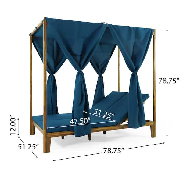 Patio swing daybed with canopy online costco