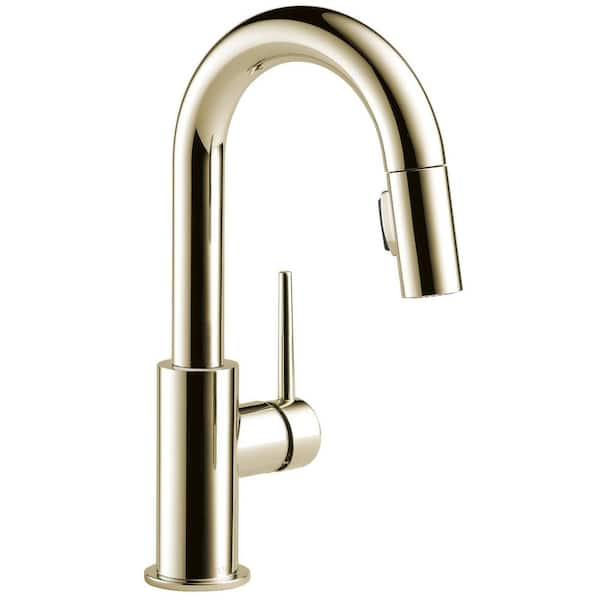 Trinsic Single Handle Bar Faucet in Polished Nickel