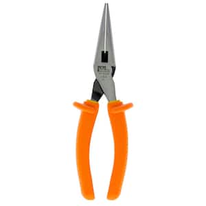 Insulated Long Nose Plier, with Cutter, 8-1/2 in.