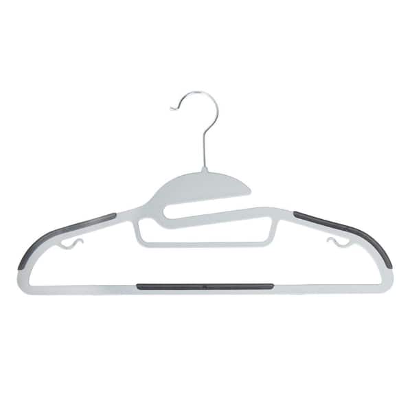 SIMPLIFY White Shirt Hangers 8-Pack 23360-WHITE - The Home Depot