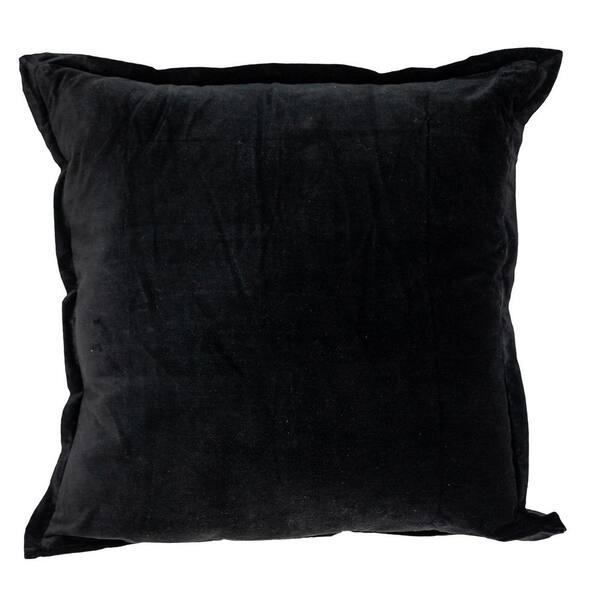 black and white rectangle pillow