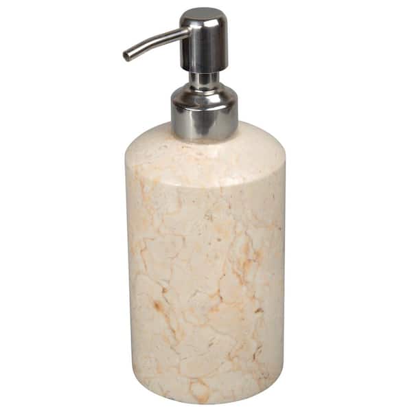 Luxury Bathroom Ceramic Marble Soap Dispenser for Hand Soap and Shower Gel  260ml