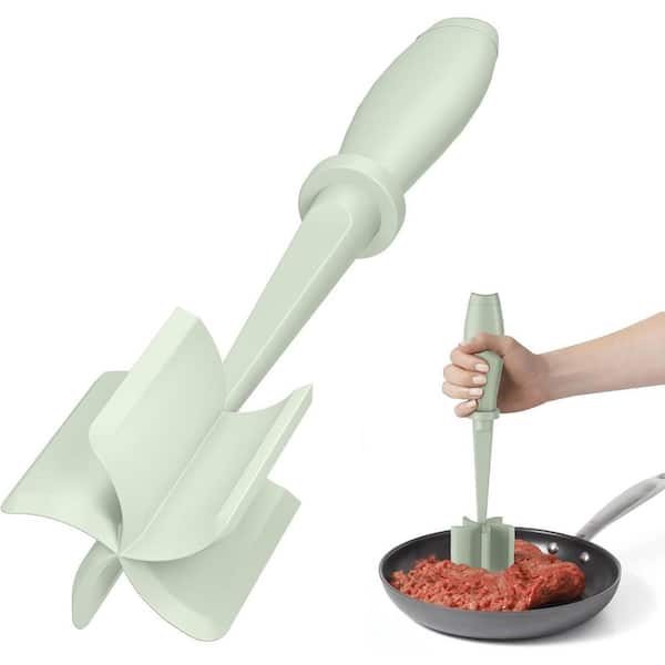Premium Nylon Heat Resistant Green Hamburger Meat Chopper