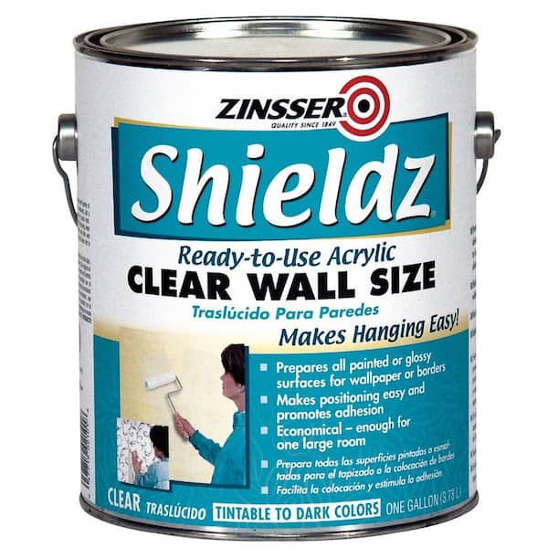 Zinsser 1 gal. Shieldz Acrylic Clear Wall Size (4-Pack)