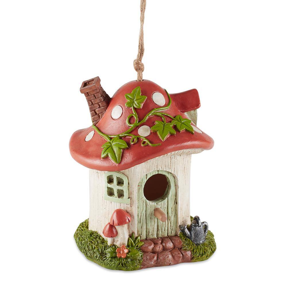 mushroom bird house