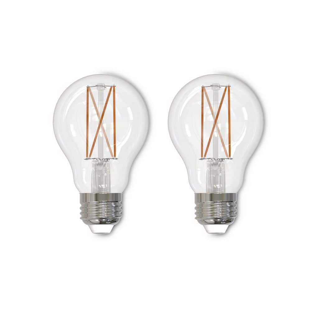 60-Watt Equivalent Soft White Light A19 (E26) Medium Screw Base Dimmable Cl