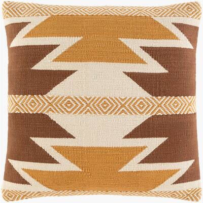 camel colored throw pillows