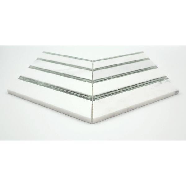 Arrowhead Antique Mirror Glass Marble Mosaic Tile  Online Tile Store with  Free Shipping on Qualifying Orders