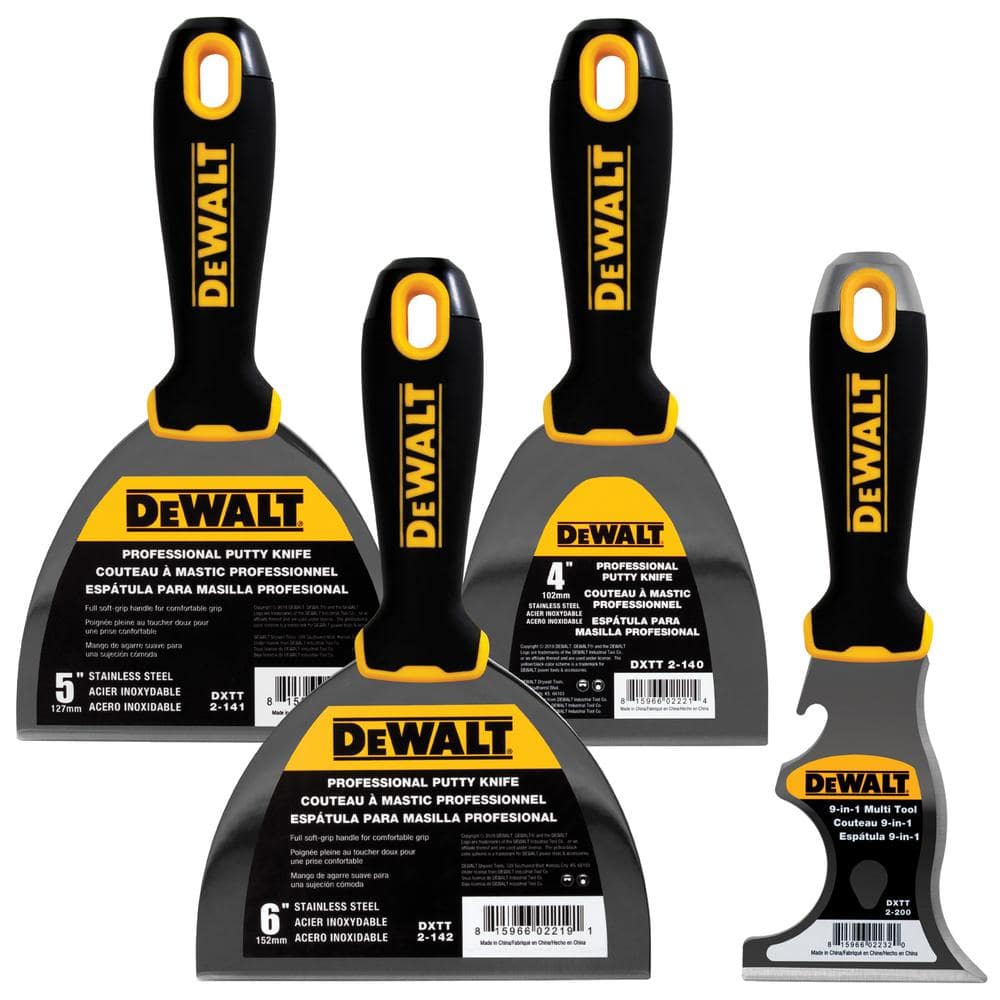 タッパーウェア　クレープパン&パレットナイフ dewalt-drywall-knives-dxtt-3-