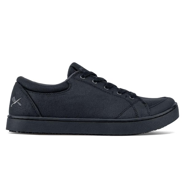 MOZO Women's Maven Slip Resistant Athletic Shoes - Soft Toe - Black Size 7.5(M)