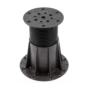 914652-12 Plastic Adjustable Pedestal for Tile and Paver Pedestal System Adjusts 4.25-9.75" (12-Pieces/Box)