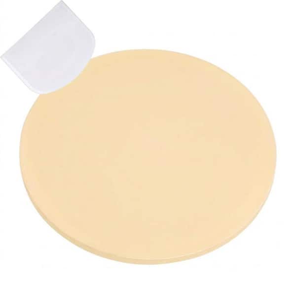 12 in. Round Pizza Stone Set Pizza Accessory Type for Camper Oven and Grill, Bake Pizza, Bread, Pies