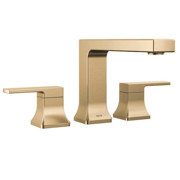 Delta Velum Gold 2-Handle Deck Mount Roman Tub Faucet Trim Kit in Champagne Bronze (Valve Not Included)