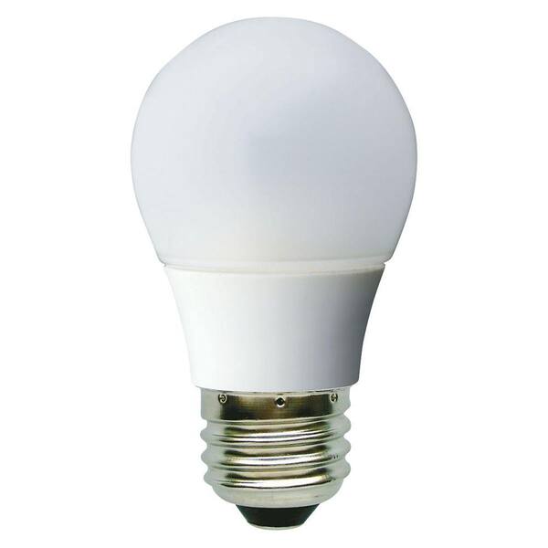 GE 40W Equivalent Daylight (5000K) A15 White Ceiling Fan Dimmable LED Light Bulb