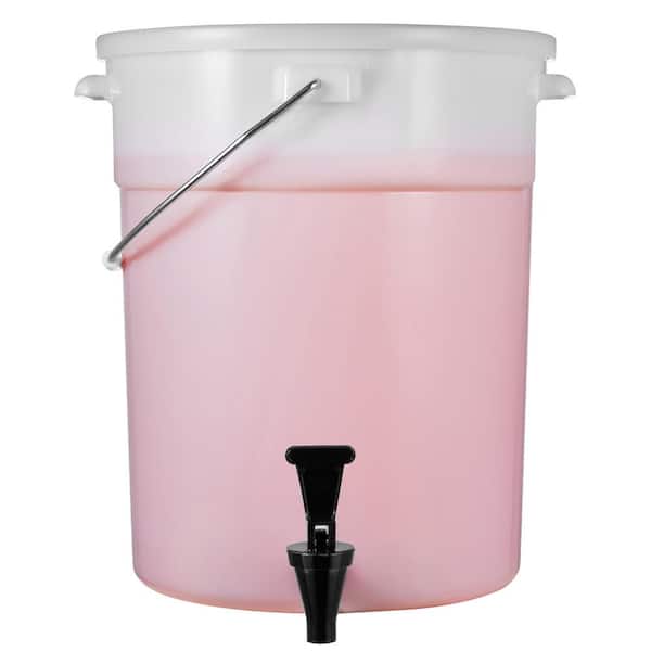 SVOPES 5 Gal. Beverage Dispenser, Plastic Drink Dispenser with Spigot and Lid, Iced Tea, Lemonade, Juice, Water Dispenser