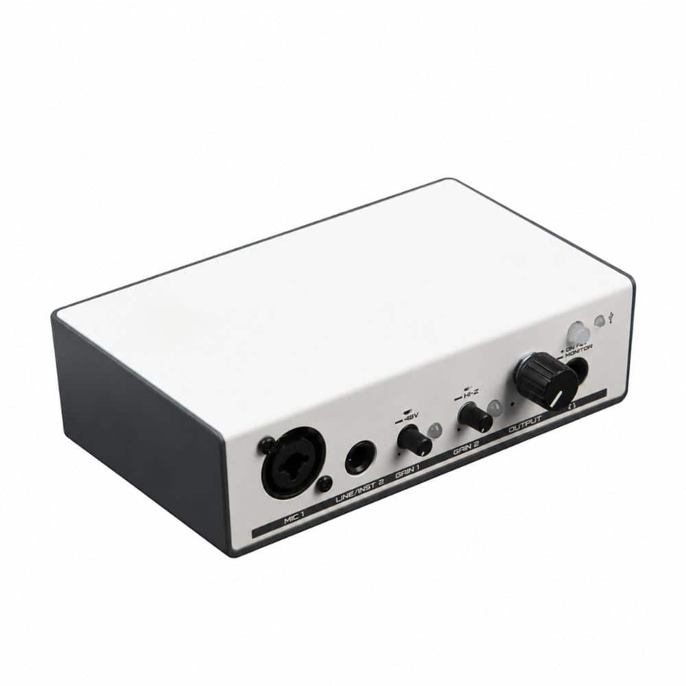 USB Audio Interface Mixer with Digital Modeling and DSP Effects in Black Single Unit Mixers