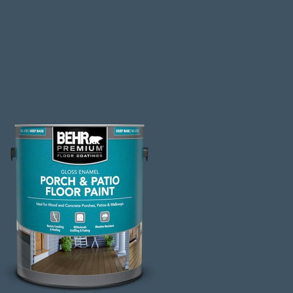 1 gal. #560F-7 Twilight Chimes Gloss Enamel Interior/Exterior Porch and Patio Floor Paint