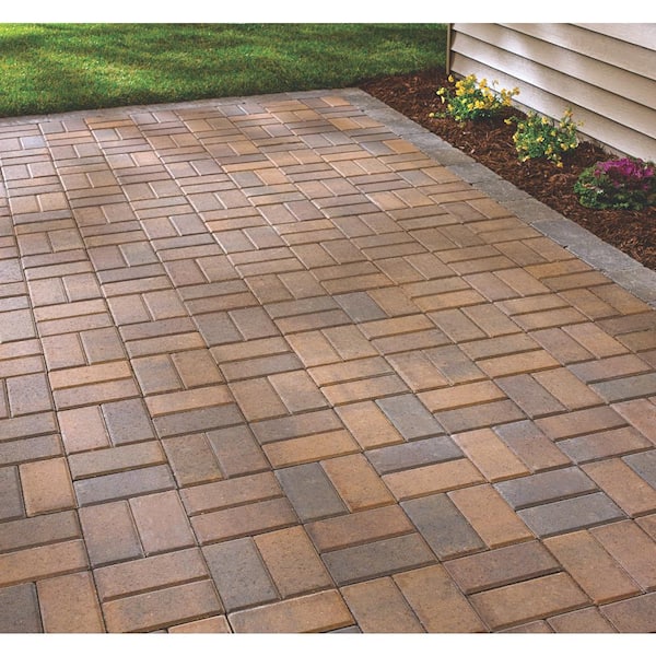 8 in. L x 4 in. W x 2.25 in. H 60mm Fieldstone Holland Pavers (486-Piece Pallet)