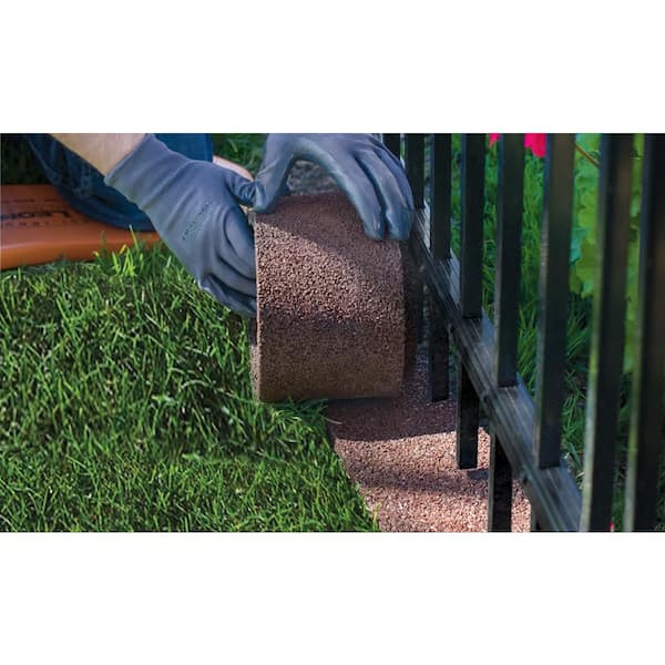 32 ft. L x 5 in. W x 5.5 in. H Cedar Red Four 8 ft. Rolls Earth Rubber Edging