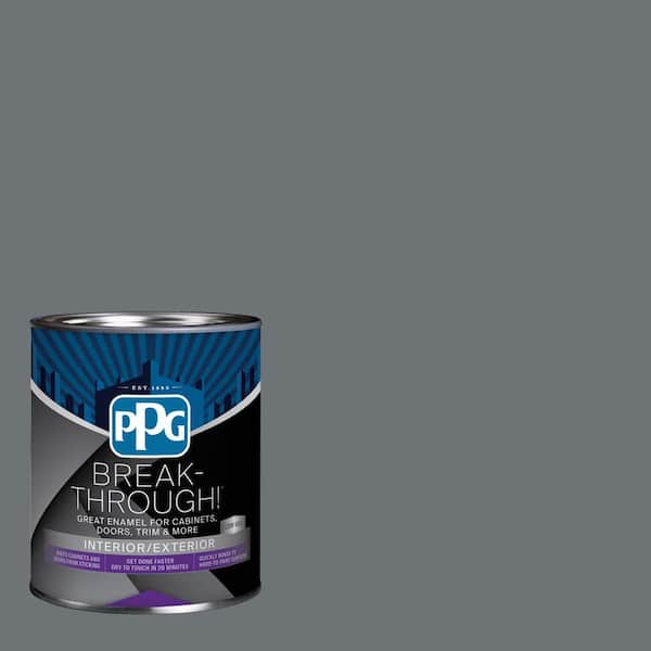 Break-Through! 1 qt. PPG1011-5 Improbable Satin Door, Trim & Cabinet Paint