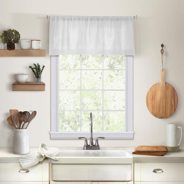 Elrene Cameron Kitchen Tier Window Valance