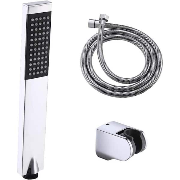 Unbranded Roxy 4-Spray Wall Mount Handheld Shower Head 1.5 GPM in Polished Chrome